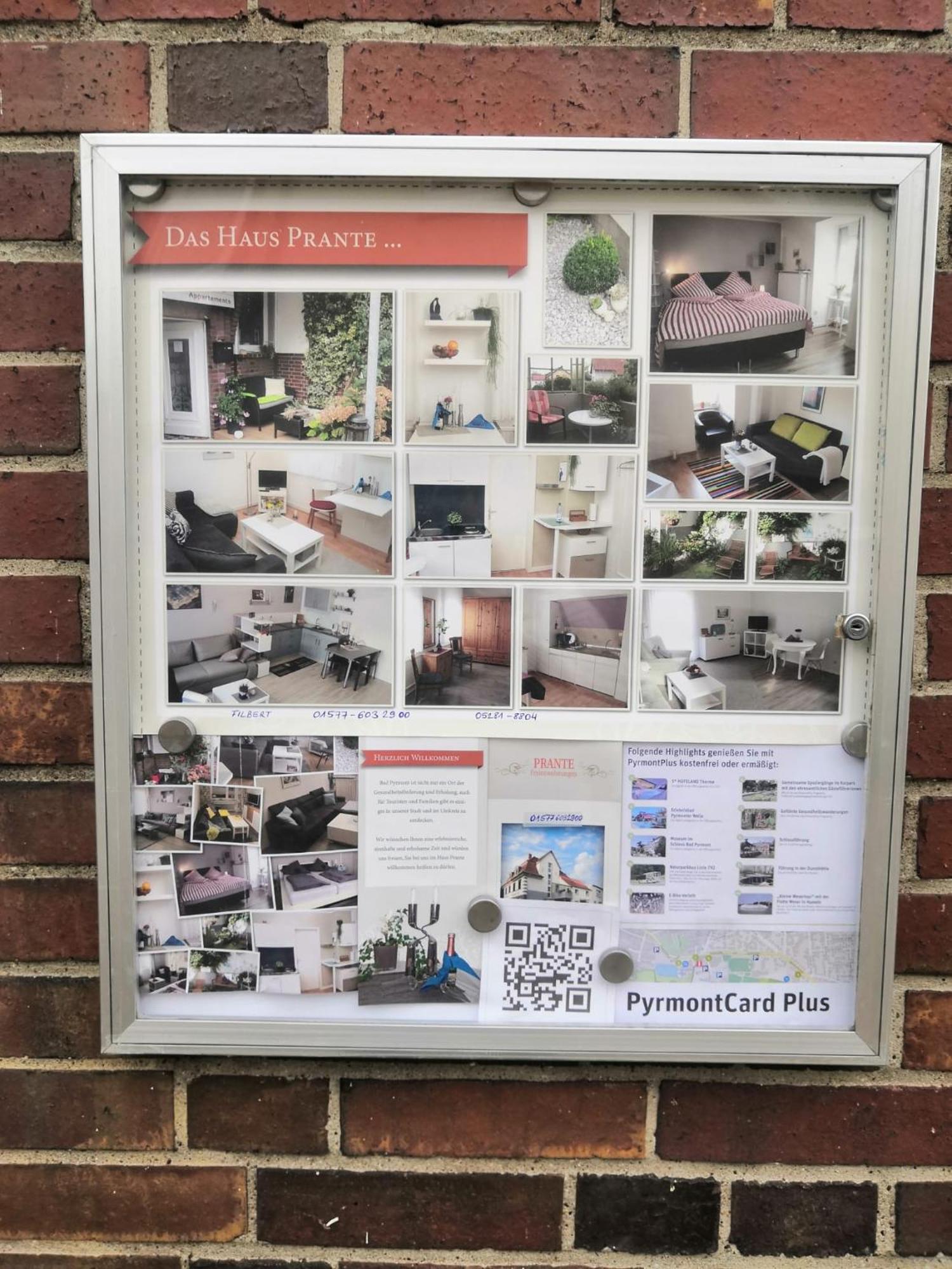 Haus Prante Ferienwohnungen 巴特皮尔蒙特 外观 照片